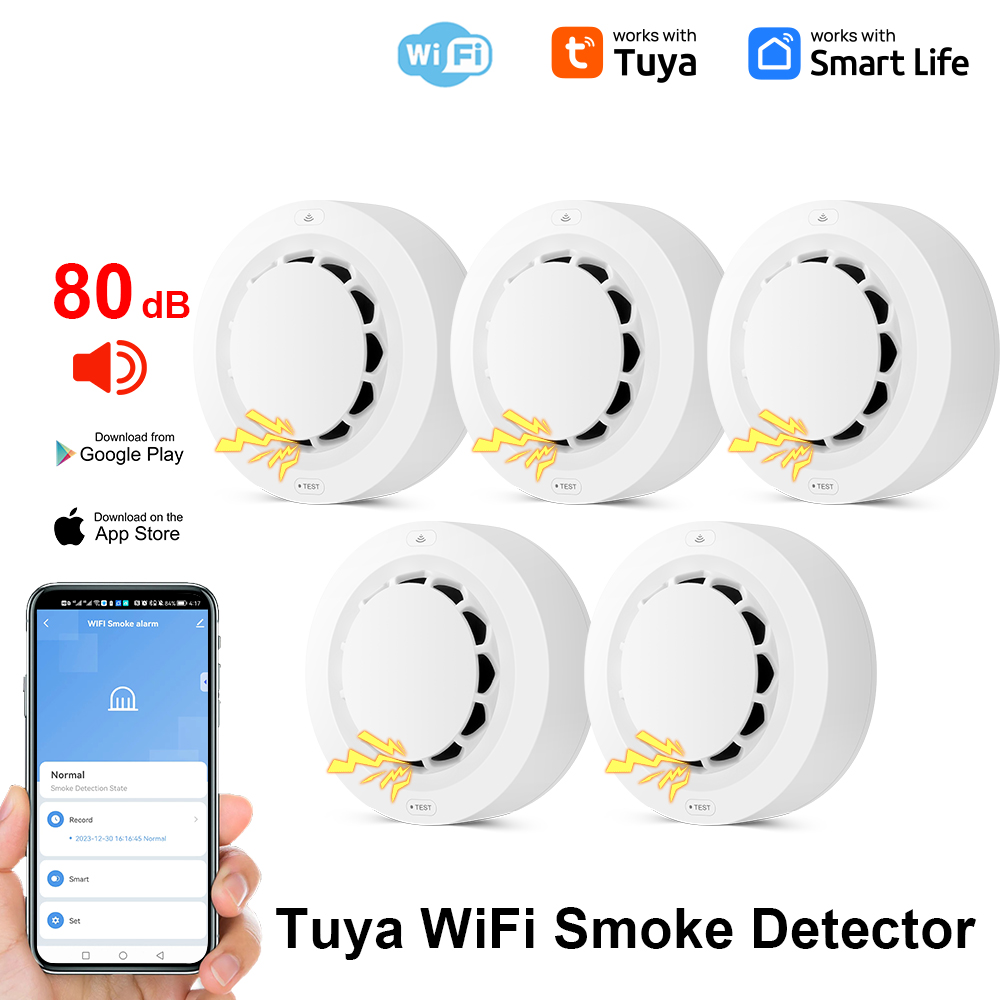 Tuya WiFi Smoke Alarm Fire Pro – обзор и цена Smart Smoke Detector