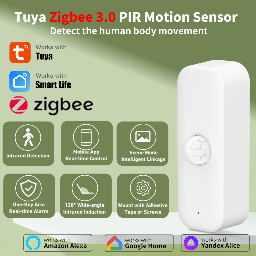 Tuya Zigbee 3.0 PIR Smart Moti – обзор и цена Smart Home Full System