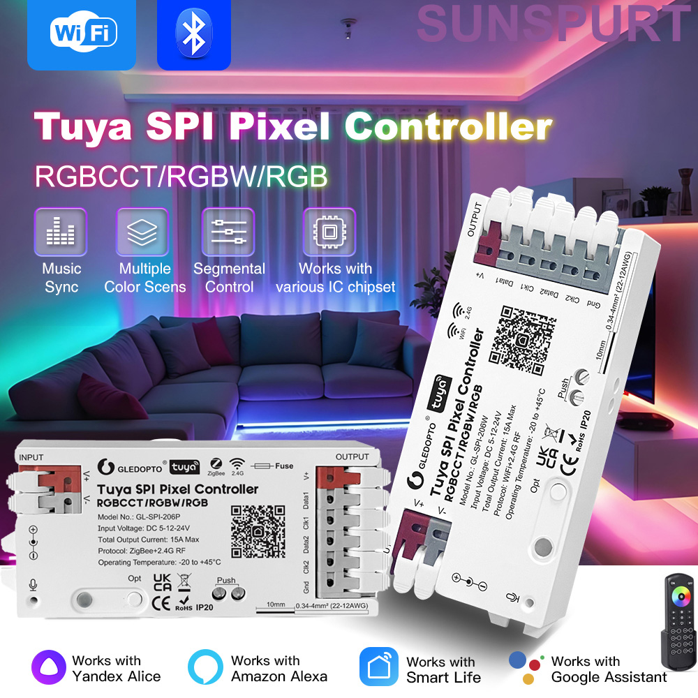 WLED ZigBee Tuya WIFI RGB/RGBW – обзор и цена Smart Home Llm