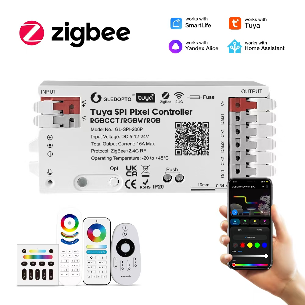 WLED ZigBee Tuya WIFI RGB/RGBW – обзор и цена Smart Home Llm