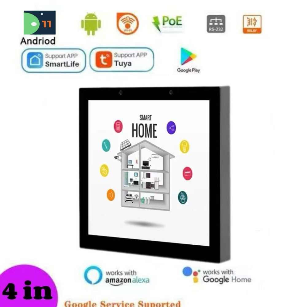 2025 New 4 Inch POE Tablet Con – обзор и цена Smart Home Box