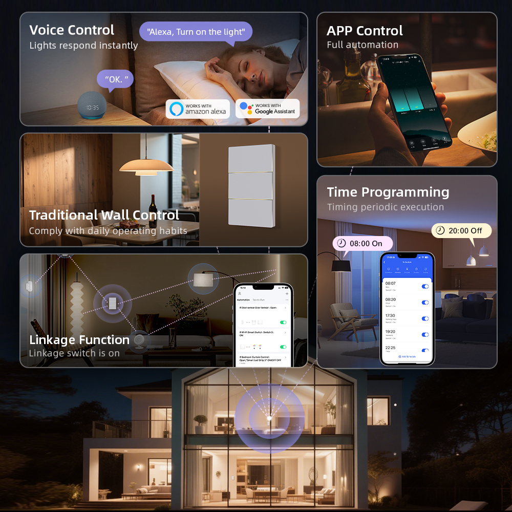 AVATTO 1/2/3/4 Gang WiFi Smart – обзор и цена Smart Home Switch