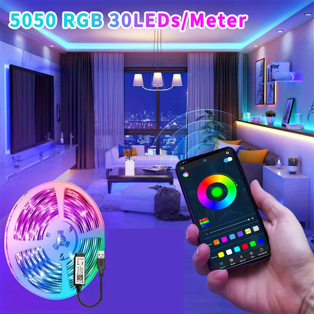 5V 5050 LED Strip Lights Room  – обзор и цена Smart Home Llm