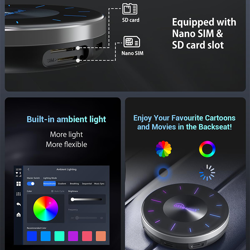 OTTOCAST P3 CarPlay AI Box Wir – обзор и цена Smart Home Orvibo