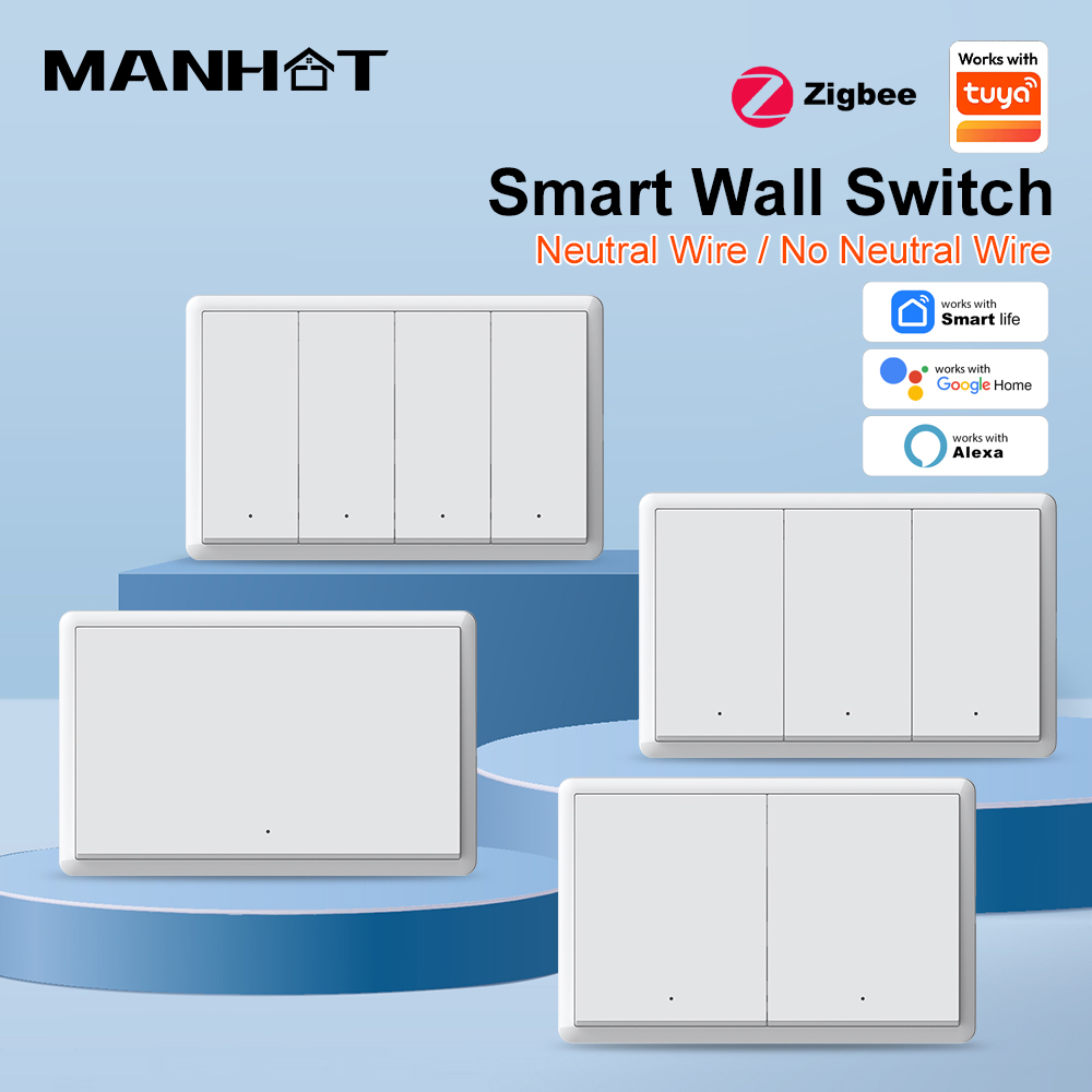 MANHOT ZigBee3.0 Smart Switch  – обзор и цена Smart Home Switch