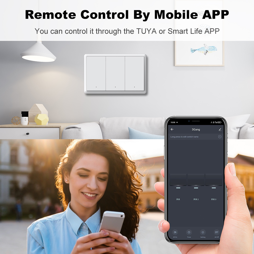 MANHOT ZigBee3.0 Smart Switch  – обзор и цена Smart Home Switch