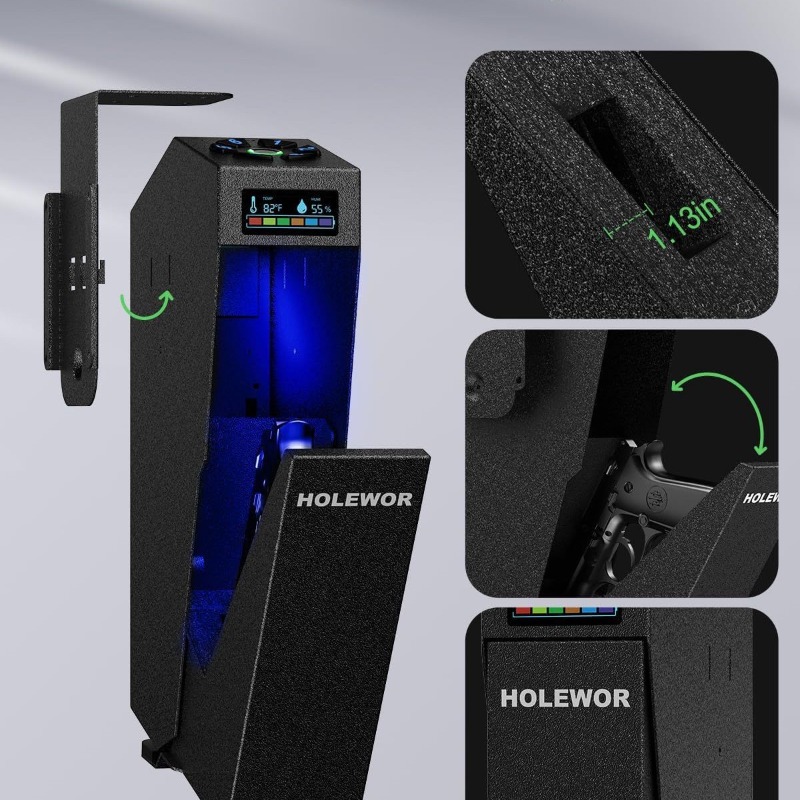 Smart Fingerprint Handgun Safe – обзор и цена Smart Home Box