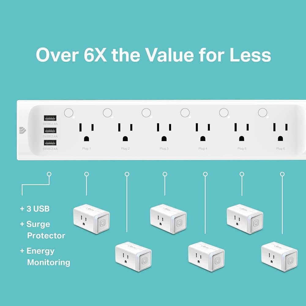 Kasa Smart Plug Power Strip HS – обзор и цена Smart Home Controller