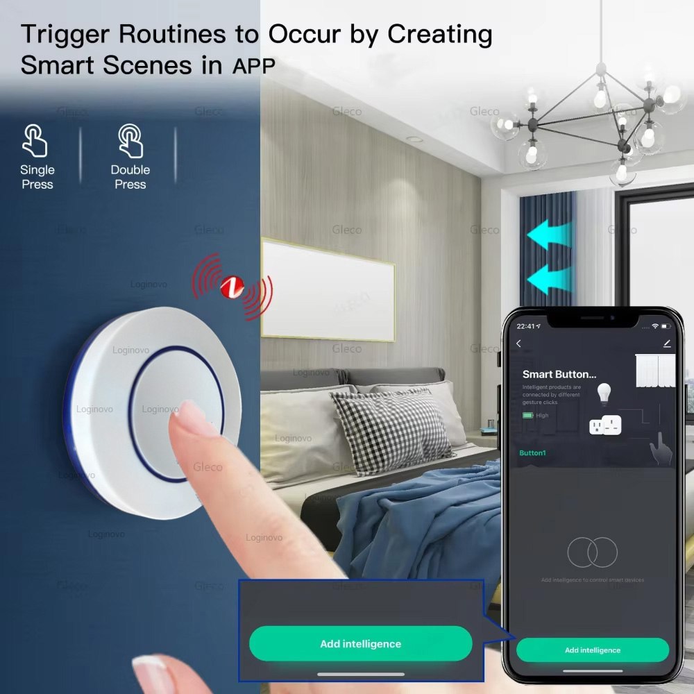 Tuya Zigbee Switch Push Scene  – обзор и цена Smart Home Orvibo
