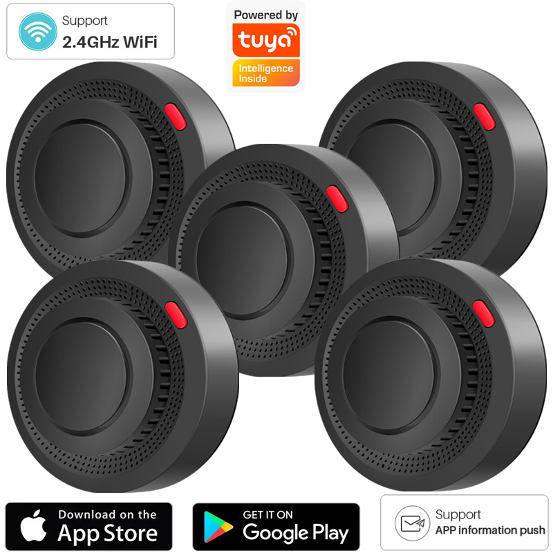 2.4G WiFi Smoke Detector Wirel – обзор и цена Smart Smoke Detector